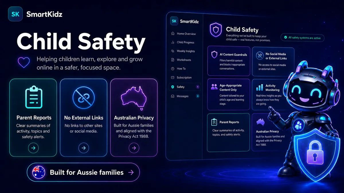 SmartKidz safety features that keep children protected while they learn